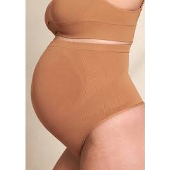 Blanqi Body Maternity Support Thong in Deep Tan NWT - Picture 1 of 6